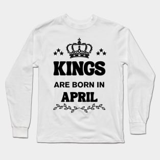 April Birthday Long Sleeve T-Shirt